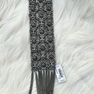 Kendra Scott Iris Silver Floral Chain Belt